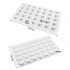 Силиконовая форма для евродесертов  Micro square 35 шт