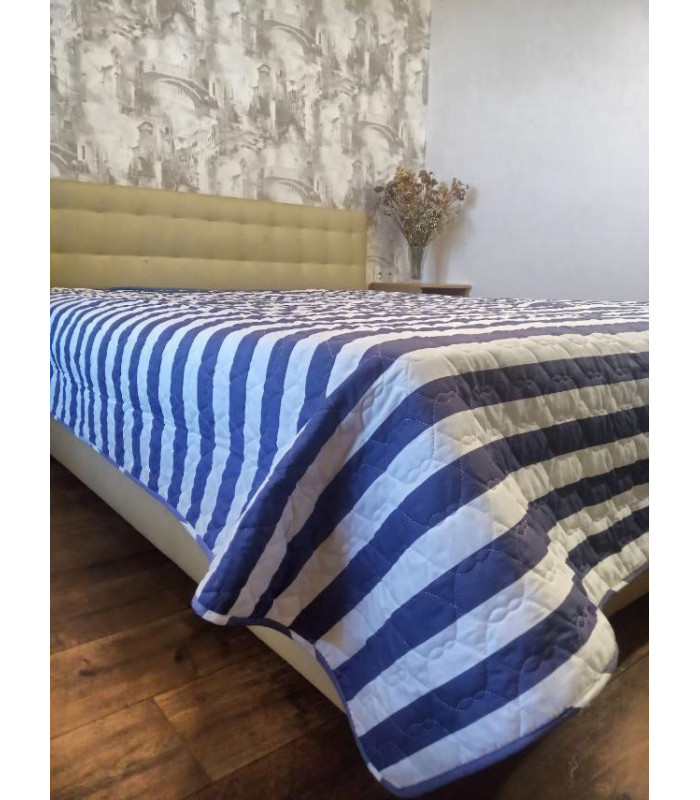 Покрывало 200х220 см стеганое с наволочками ТМ Cotton Touch Турция 04